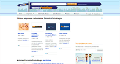 Desktop Screenshot of encontraportoalegre.com