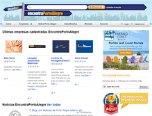 Tablet Screenshot of encontraportoalegre.com